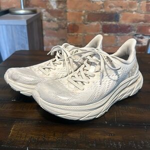 Hoka Clifton 8 Sneakers Shifting Sands Eggnog